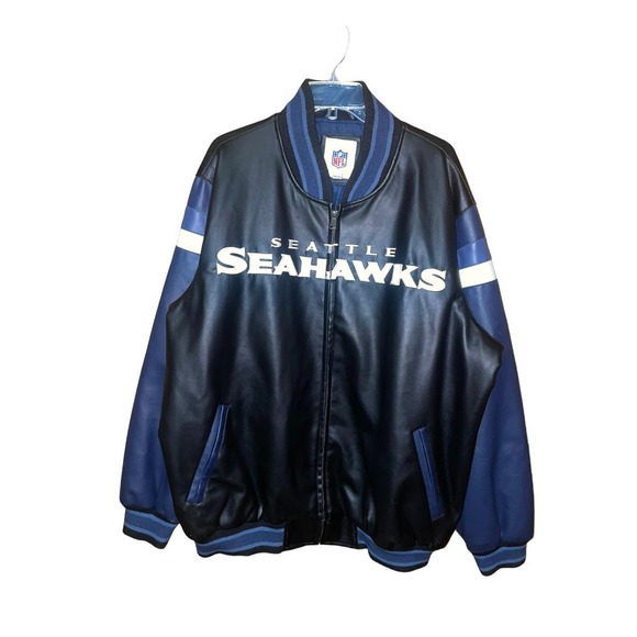 Vintage NFL GIII Seattle Seahawks Varsity Jacket Size XL